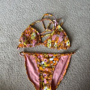 Floral Target bikini ( can be sold separately )